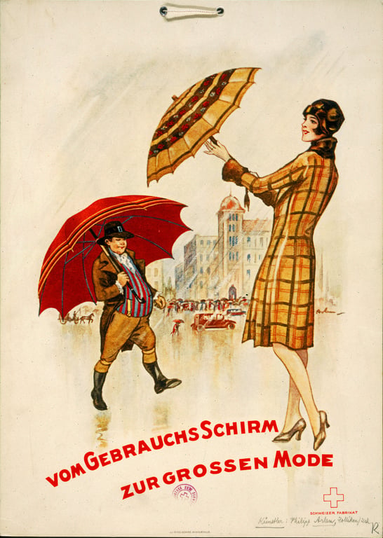 Vom Gebrauchsschirm zur grossen Mode — Philipp Arlen, 1929