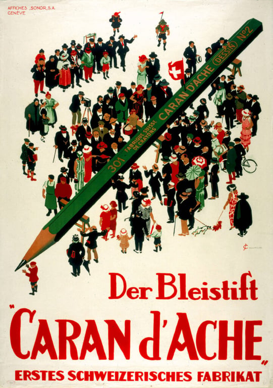 Caran d'Ache — Jules-Ami Courvoisier, 1930