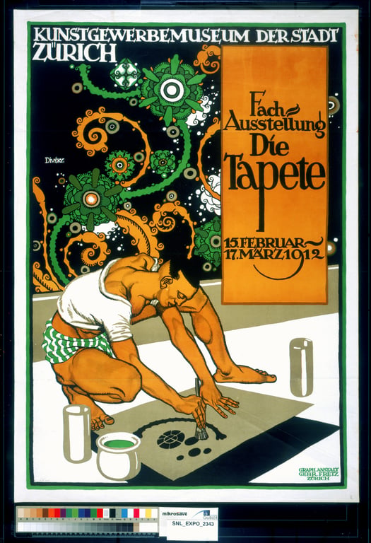 Die Tapete — József Divéky, 1912