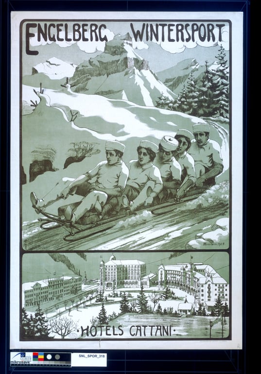 Engelberg — Willy Amrhein, 1905