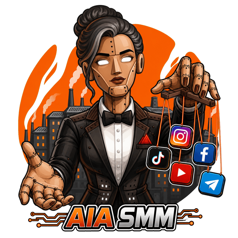 AIA SMM para serviços de redes sociais