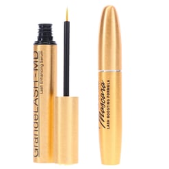 GrandeLash MD Eyelash Enhancing Formula 4ml (6 Month Supply) & GrandeMascara Conditioning Peptide Mascara Black 0.21 oz Combo Pack