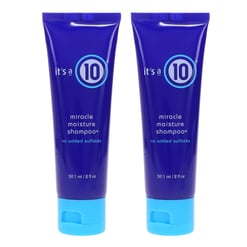 It's A 10 Miracle Moisture Shampoo 2 oz 2 Pack