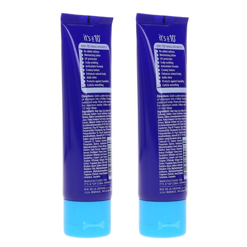 It's A 10 Miracle Moisture Shampoo 2 oz 2 Pack