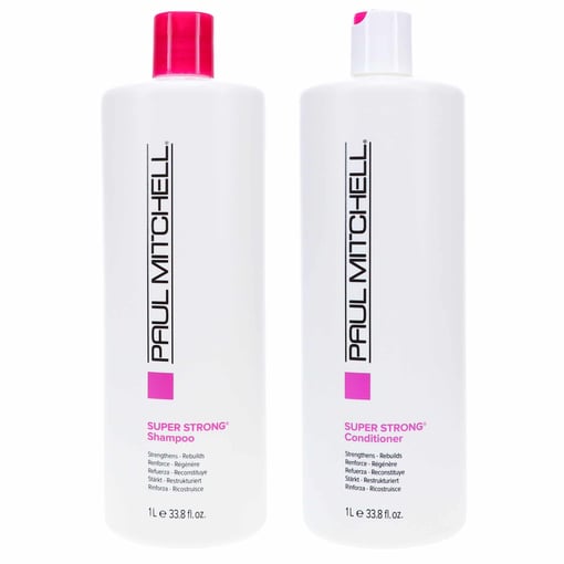 Paul Mitchell Super Strong Daily Shampoo 33.8 oz & Super Strong Daily  Conditioner 33.8 oz Combo Pack | LaLa Daisy