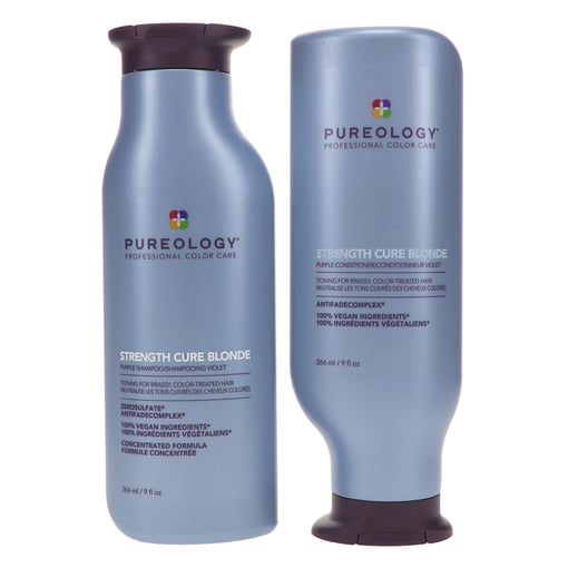 Pureology Strength Cure Best Blonde Shampoo 9 oz and Strength Cure Best  Blonde Conditioner 9 oz Combo Pack | LaLa Daisy