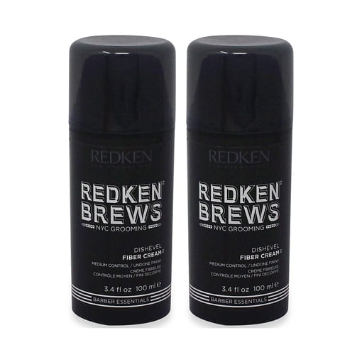 Redken Brews Dishevel Fiber Cream 3.4 oz 2 Pack