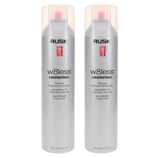 Rusk W8less Hairspray 10 oz 2 Pack