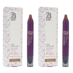 Style Edit Instant Root Cover Up Stick Light Brown 0.11 oz 2 Pack