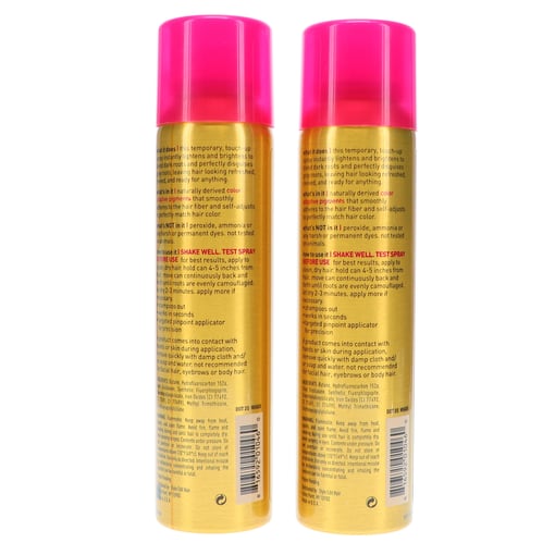 Style Edit Medium Blonde Root Concealer Touch Up Spray 4 oz 2 Pack