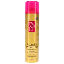 Style Edit Medium Blonde Root Concealer Touch Up Spray 4 oz 2 Pack