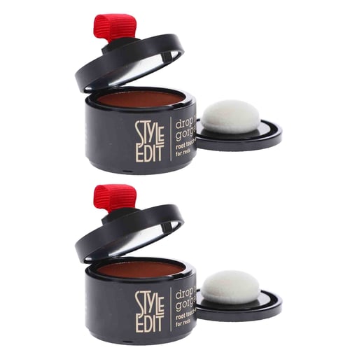 Style Edit Drop Red Gorgeous Touch Up Powder Dark Red 0.13 oz 2 Pack