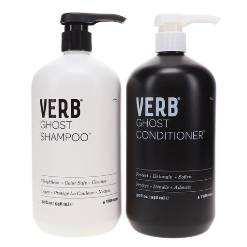 Verb Ghost Shampoo 32 oz & Ghost Conditioner 32 oz Combo Pack | LaLa Daisy