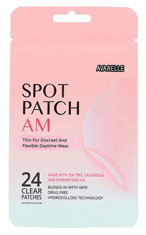 Acne Prone Avarelle Acne Spot Patch AM 24 Round Patches