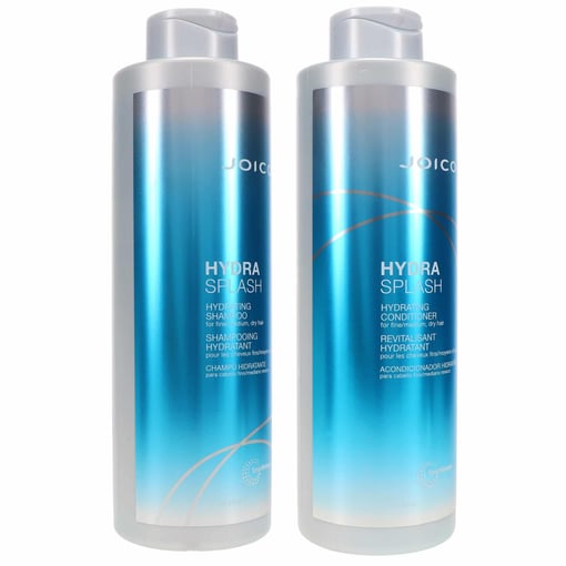 Joico HydraSplash Hydrating Shampoo 33.8 oz. and Hydrasplash Hydrating  Conditioner 33.8 oz. Combo Pack