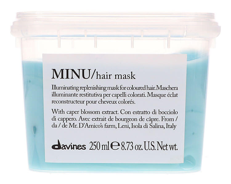 Beauty Blog Davines MINU Illuminating Hair Mask