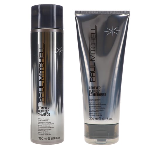 Paul Mitchell Forever Blonde Shampoo 8.5 oz. and 6.8 Combo Pack