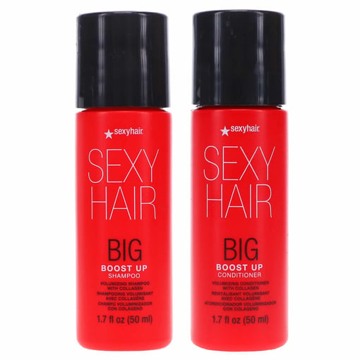 Sexy Hair Big Sexy Hair Sulfate-Free Volumizing Shampoo and Conditioner 1.7  oz Combo Pack