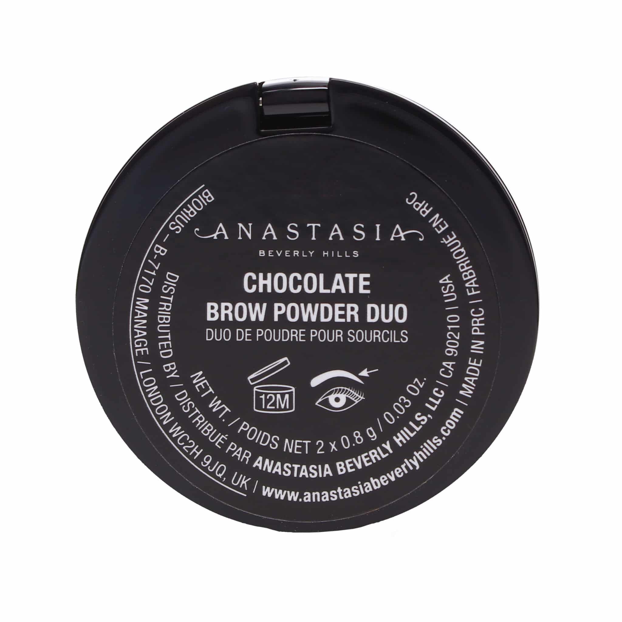 Anastasia Beverly Hills Brow Powder Duo - # Chocolate, 2x0.8g/0.03oz