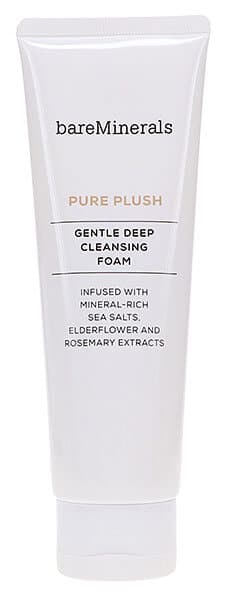 Anti-Aging Wrinkles bareMinerals Pure Plush Gentle Deep Cleansing Foam