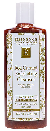 Anti-Aging Wrinkles Eminence Red Currant Exfoliating Cleanser