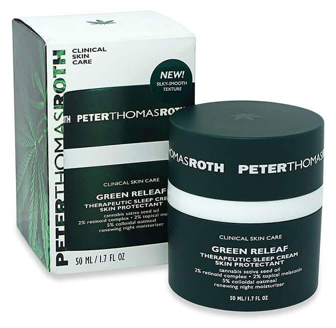 Beauty Blog Peter Thomas Roth Green Releaf Sleep Cream Skin Protectant