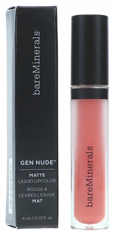 Beauty Blog bareMinerals Gen Nude Matte Liquid Lipstick Bo$$ 1