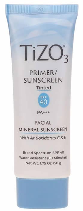 Acne Prone TIZO 3 Facial Mineral Sunscreen Tinted SPF 40