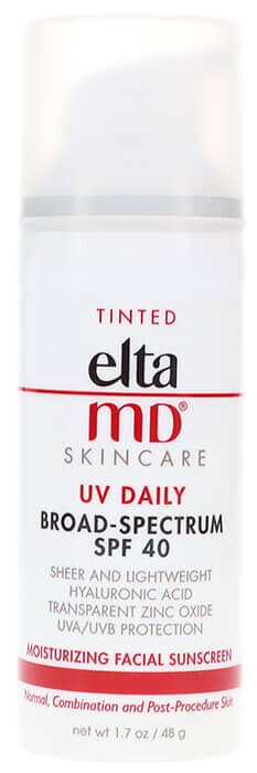 Elta MD UV Daily SPF 40 Tinted Broad Spectrum Moisturizing Facial Sunscreen