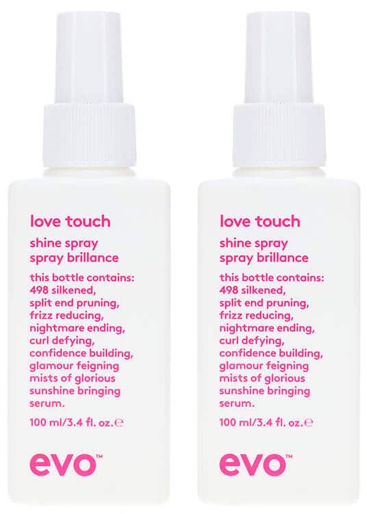 Beauty Blog EVO Love Touch Shine Spray