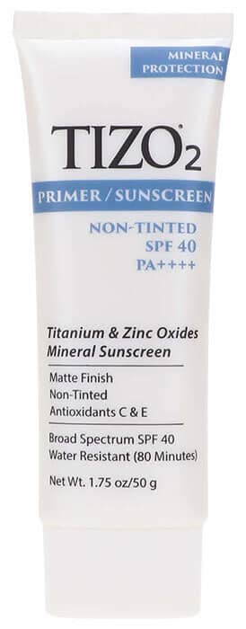 Anti-Aging Wrinkles TIZO 2 Facial Mineral Primer/Sunscreen SPF 40 Water Resistant