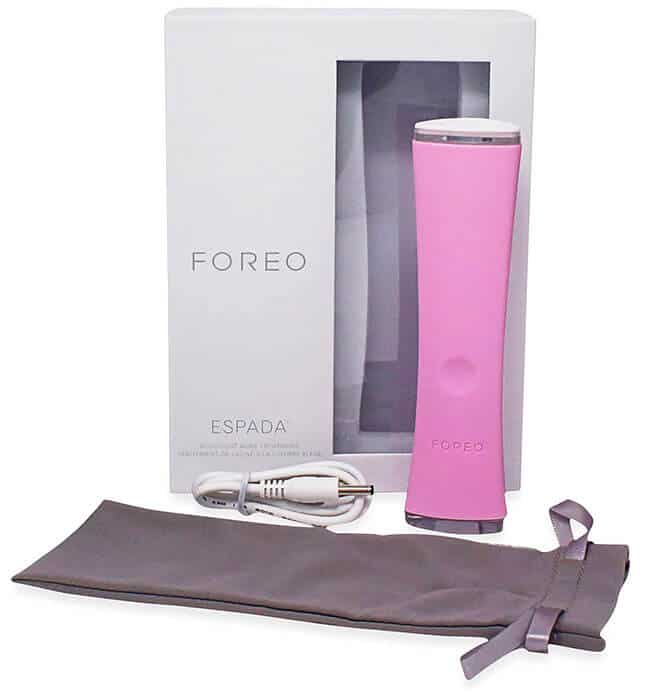 FOREO ESPADA Blue Light Acne Treatment Pink