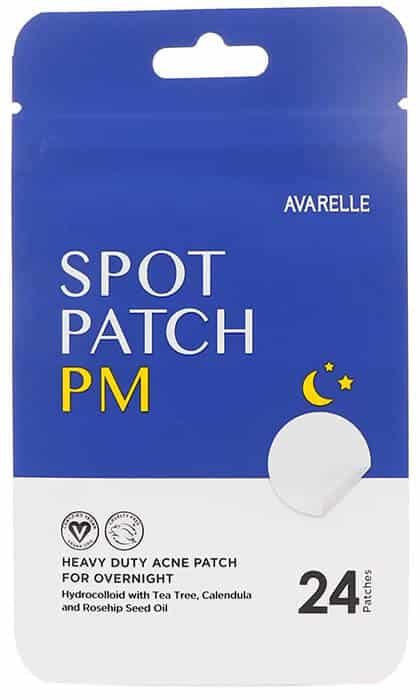 Acne Prone Avarelle Acne Spot Patch PM 24 Round Patches