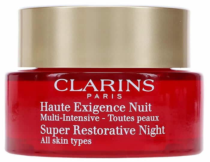 Anti-Aging Wrinkles Clarins Super Restorative Night Cream All Skin Types