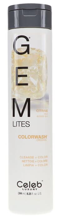 Beauty Blog Celeb Luxury Gemlites Citrine Colorwash Shampoo