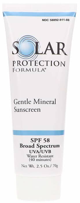 Anti-Aging Wrinkles TIZO Solar Protection Formula Sunscreen SPF 58