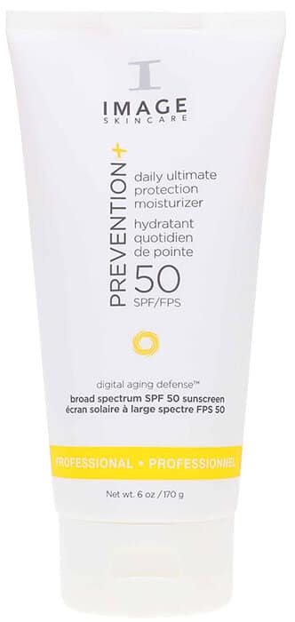 Anti-Aging Wrinkles IMAGE Skincare Ultimate Protection SPF 50 Moisturizer with spf
