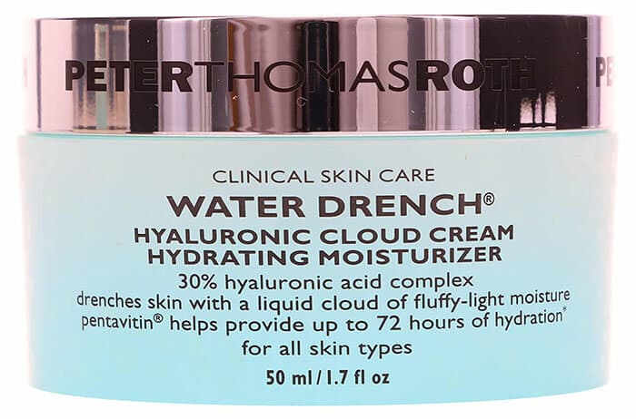 Peter Thomas Roth Water Drench Hyaluronic Cloud Cream Hydrating Moisturizer one of the best Peter Thomas Roth products for anti aging