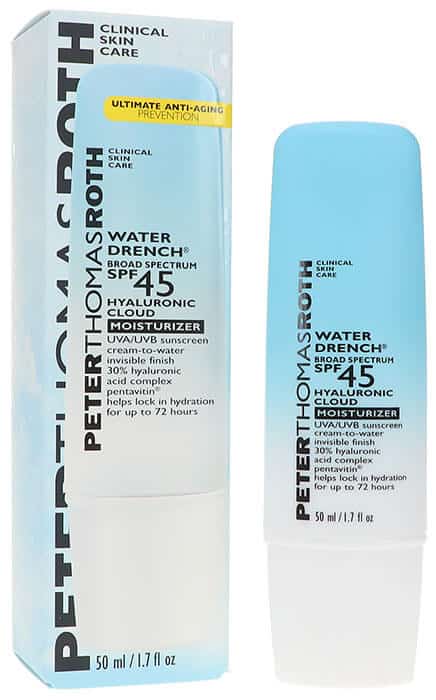Anti-Aging Wrinkles Peter Thomas Roth Water Drench Hyaluronic Moisturizer SPF 45