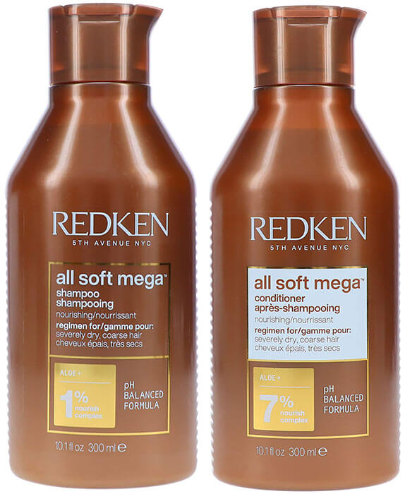 Redken All Soft Mega Shampoo & All Soft Mega Conditioner Combo Pack