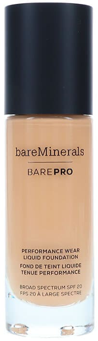 Anti-Aging Wrinkles bareMinerals BAREPRO Performance Wear Liquid Foundation SPF 20 Natural