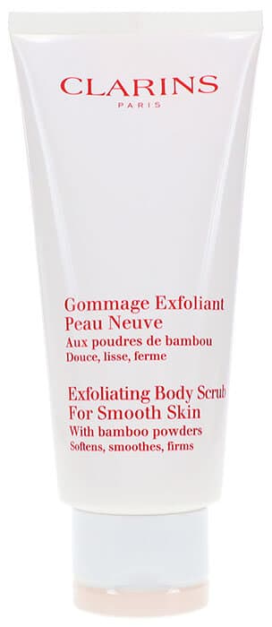 Anti-Aging Wrinkles Clarins Exfoliating Body Scrub for Smooth Skin