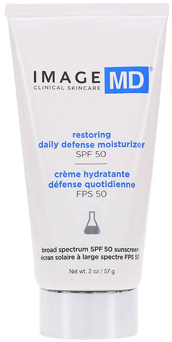 Anti-Aging Wrinkles IMAGE Skincare MD Restoring Daily Defense Moisturizer SPF 50