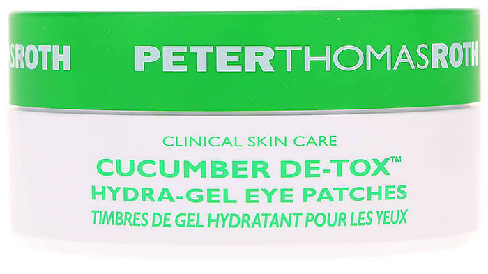Peter Thomas Roth Cucumber De Tox Hydra Gel Eye Patches for under eye wrinkles