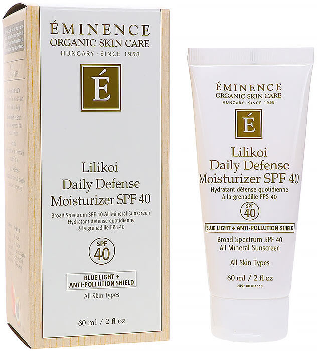 Beauty Blog Eminence Lilikoi Daily Defense Moisturizer SPF 40