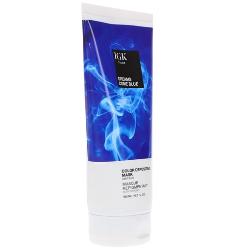 IGK Color Depositing Mask Dreams Come Blue 6oz IGK Color Depositing Mask Dreams Come Blue 6oz