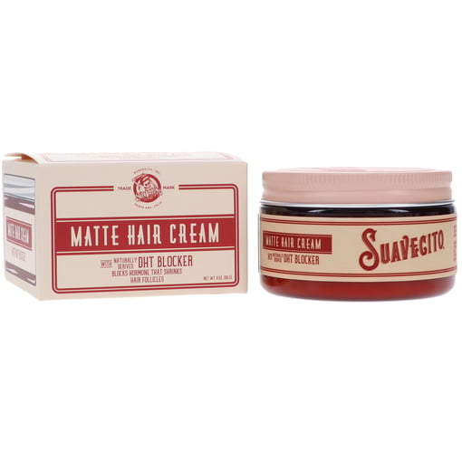 Suavecito Matte Hair Cream with DHT Blocker 4 oz | LaLa Daisy