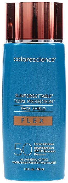 Beauty Blog Colorescience Sunforgettable Total Protection Face Shield Flex SPF 50 Tan