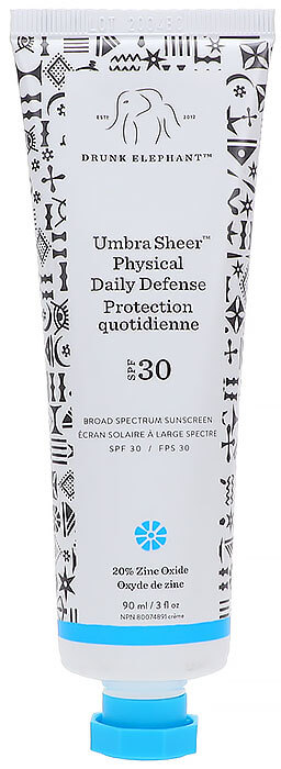 Age Spots Drunk Elephant Umbra Sheer Physical Daily Defense SPF 30