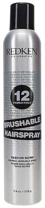 Beauty Blog Redken Brushable Hairspray 12 Medium Hold